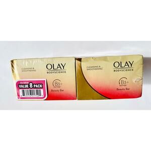 Olay Body Science Soap B3 Niacinamide and Peptide Beauty Bar 8 pack